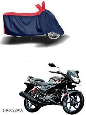 KEDIT Two Wheeler Cover for Hero(Ignitor, Red, Blue)