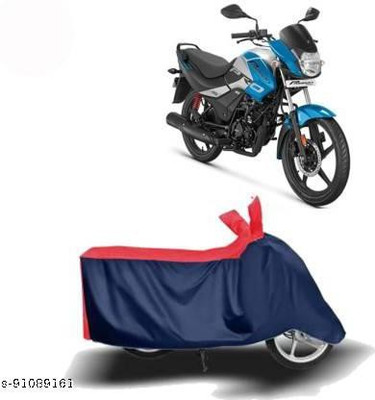 KEDIT Two Wheeler Cover for Hero(Passion Pro, Red, Blue)