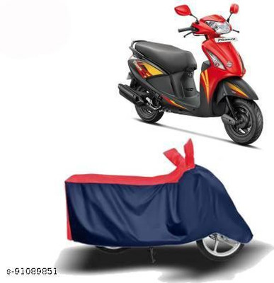 KEDIT Two Wheeler Cover for Hero(Pleasure, Red, Blue)