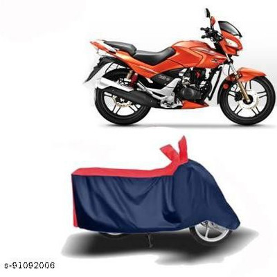 KEDIT Two Wheeler Cover for Hero(CBZ Extreme, Red, Blue)