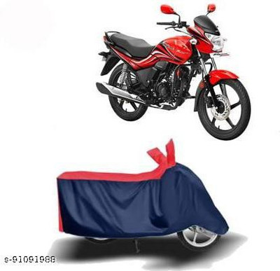 KEDIT Two Wheeler Cover for Hero(Passion Xpro, Red, Blue)