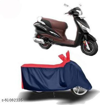 KEDIT Two Wheeler Cover for Hero(MotoCorp Destini 125, Red, Blue)