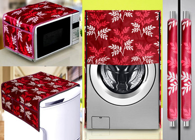 Kanushi Industries Front Loading Washing Machine  Cover(Width: 79 cm, Maroon)