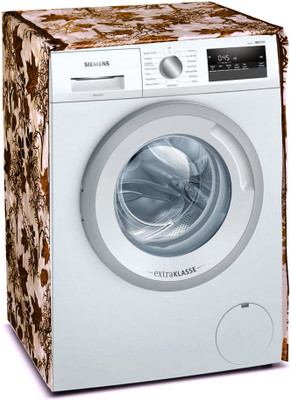Groki Front Loading Washing Machine  Cover(Width: 58 cm, Brown)