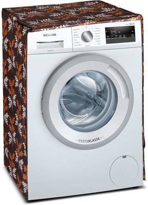 Groki Front Loading Washing Machine  Cover(Width: 58 cm, Brown)