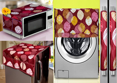 Kanushi Industries Front Loading Washing Machine  Cover(Width: 79 cm, Maroon)