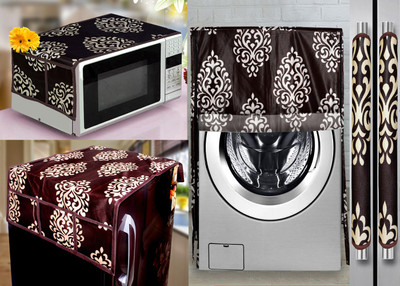 Kanushi Industries Front Loading Washing Machine  Cover(Width: 79 cm, Brown)