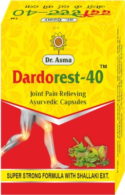 Dr. Asma Herbals Dardorest-40 Joint Pain Relief ayurvedic Capsule(Pack of 2)