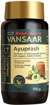Vansaar Baidyanath Chyawanprash Gur (Jaggery)| Energy & Immunity Booster 500gm
