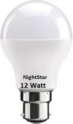Nightstar 12 W Basic Round B22 D LED Bulb(White)