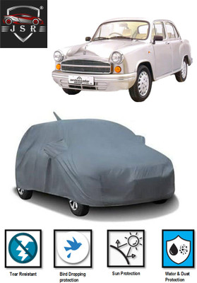 J S R Car Cover For HM Ambassador (Without Mirror Pockets)(Blue)