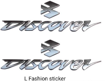 L Fashion Emblem for Bike(Silver)