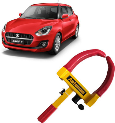 Karon Enterprise TRL014 Heavy Duty Anti Theft with keys for Car | Car Wheel Lock Clamp | Tire Lock Wheel Lock