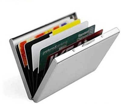 Style 98 6 Card Holder(Set of 1, Silver)