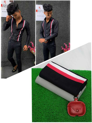 DHARMESH ENTERPRISE Polycotton Floral Print Shirt & Trouser Fabric