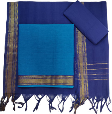 SHREE MAHAVEER HANDLOOMS Cotton Blend Printed Salwar Suit Material