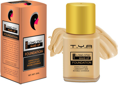 TYA Good Choice India Liquid Make-Up Foundation Flawless Semi-Matte, Foundation(Ivory, 30 ml)