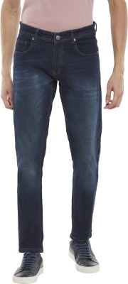 PEOPLE Slim Men Dark Blue Jeans