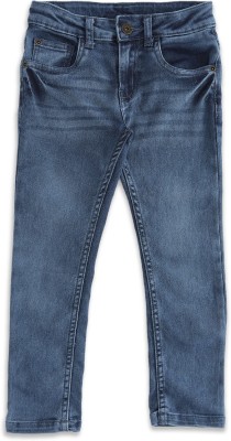 Pantaloons Junior Tapered Fit Boys Blue Jeans