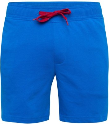 JOCKEY Short For Boys Casual Solid Pure Cotton(Blue, Pack of 1)
