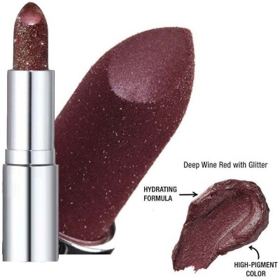 REIMICHI New Diamond Shine Glitter & Sparky long stay Purple lipstick(PURPLE, 3.8 g)