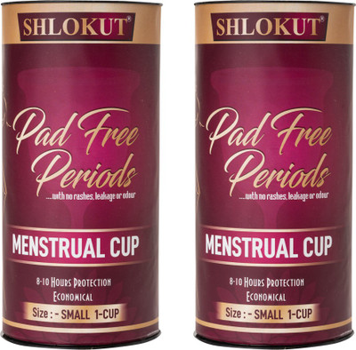 Shlokut Small Reusable Menstrual Cup(Pack of 2)