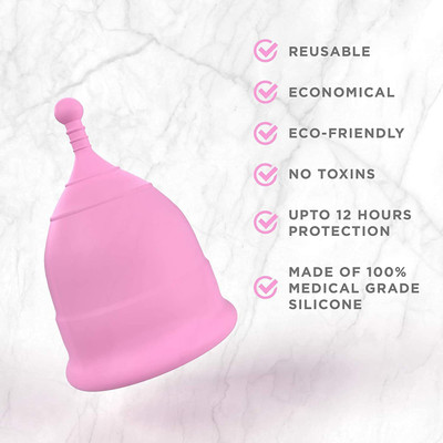 FlyTouch Medium Reusable Menstrual Cup(Pack of 1)