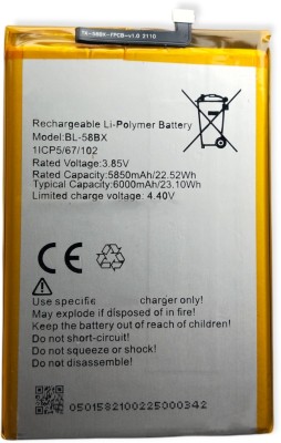 FULL CELL Mobile Battery For  Infinix Hot 10S / Hot 10 Play / Smart 4 Plus / Hot 9 / Hot 9 Play / X650C BL-58BX