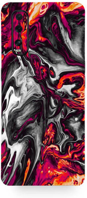 Mclaxa Colorful Lava Mobile Back Skin, Colorful Lava, OPPO FIND X2 Mobile Skin(Colorful Lava Skin With Super Matte Finish)