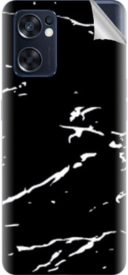 Snooky Oppo Reno7 5G Mobile Skin(Black)