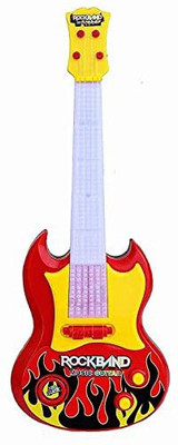 mayank & company Guitar Musical Toy Learning to Play Battery Operated Music and Lights(Multicolor)