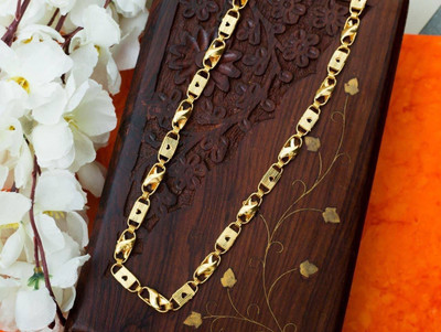 OFBOSMI New style new year gold chain for man and boy Gold-plated Diamond Copper Pendant Set