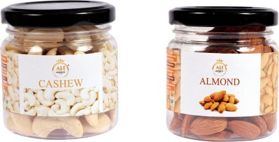 AESTHETIC HUB COMBO ALMONDS100 & CASHEWS100 Almonds, Cashews(2 x 100 g)