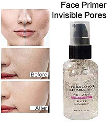 Herrlich FACE GEL + PRE PRIMER FOR ALL TYPE OF SKIN TONE Primer  - 50 ml(TRANSPARENT)