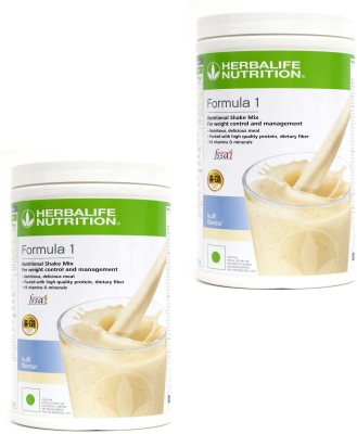 Herbalife Nutrition Weight Loss Combo Formula 1 Shake Mix Kulfi Flavor 2 Pcs Protein Shake(1000 g, Kulfi Flavor)