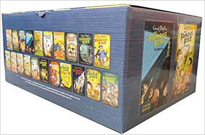 Famous Five: 21 Exciting Adventures! (Set Of 21 Books) Paperback – Box Set, -By Enid Blyton (Author) -9781444916416 -Hachette Children's Group(Paperback, by Enid Blyton)