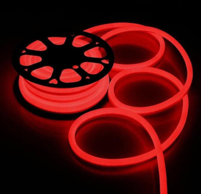 spark world 440 LEDs 5 m Red Steady Strip Rice Lights(Pack of 1)