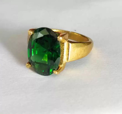 Neeba Metal Zircon Gold Plated Ring