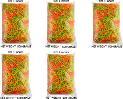R K SALES Nylon Rubber bands Rubber Band Rubber Band(Pack of 1000)