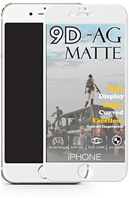 Casesily Edge To Edge Tempered Glass for Apple iPhone 8 Plus Anti Fingerprint 9D Gaming Glass(Pack of 1)