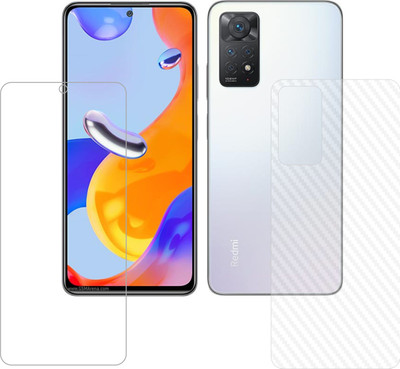 Ten To 11 Front and Back Screen Guard for Redmi Note 11 Pro(Pack of 2)
