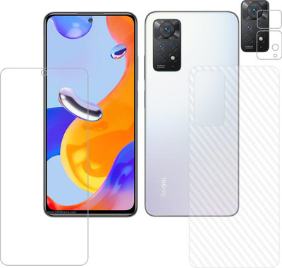 Ten To 11 Front and Back Screen Guard for Redmi Note 11 Pro(Pack of 3)