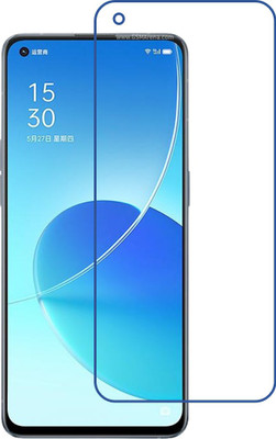 DVMART Screen Guard for 9H Crystal Clear Oppo Reno 6 5G(Pack of 1)