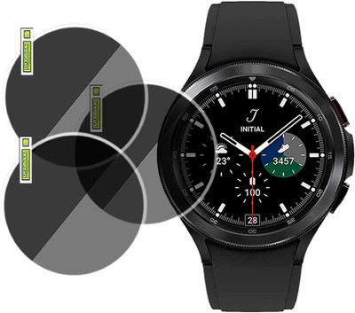 EJZATI Screen Guard for Galaxy Watch4 Classic Bluetooth watch screen guard(Pack of 3)