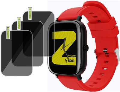 EJZATI Screen Guard for Zebronics ZEB-FIT280CH Smart Watch, SCREEN GUARD(Pack of 3)