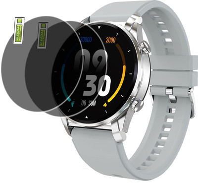 EJZATI Screen Guard for Fire-Boltt Thunder Bluetooth Calling smartwatch screen guard(Pack of 2)