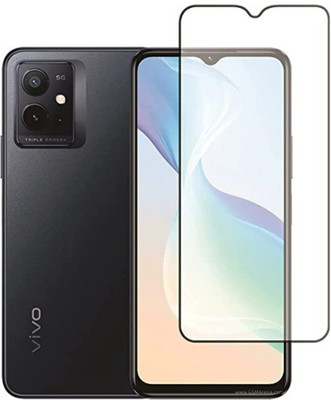 silkykraftz Tempered Glass Guard for Vivo iQoo Z6 5G(Pack of 1)