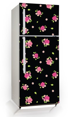 digital print world 152.4 cm Fridge Wallpaper Sticker Flower Design(160CM X 60CM) Self Adhesive Sticker(Pack of 1)