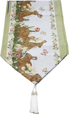 Jades Multicolor 170 cm Table Runner(Polyester)