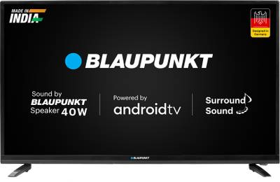 Blaupunkt Cybersound 98 cm (40 Inch) HD Ready LED Smart Android TV with 40W Speaker  (40CSA7809)